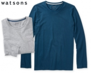 watsons 2 Langarmshirts, Basic