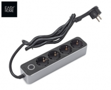EASY HOME&reg;Design-Steckdosen&shy;leiste, 4-fach
