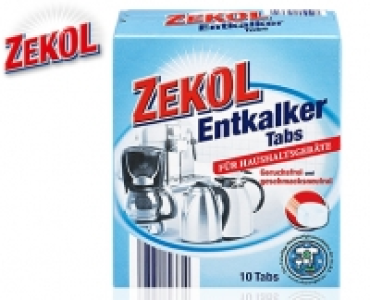 ZEKOL 10 Entkalker- oder Reiniger-Tabs