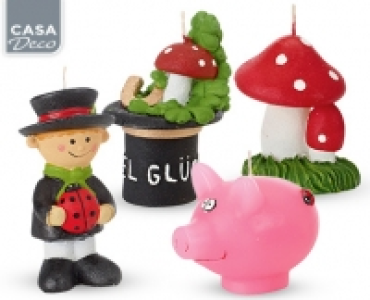 CASA Deco Kerzen&shy;sortiment Silvester