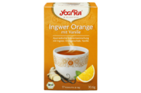 Denns Yogi Tea Ayurvedischer Tee Ingwer Orange mit Vanille