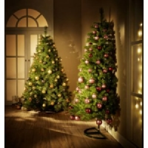 K&uuml;nstlicher Weihnachtsbaum 180 cm mit gerader Seite