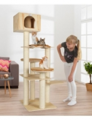 Kratzbaum Emma, B/T/H: 71/98/182 cm, natur