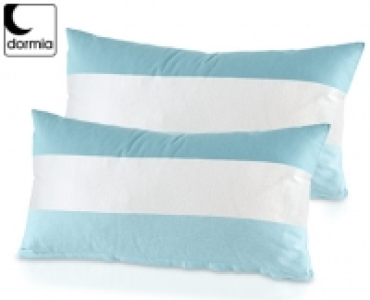 dormia 2 Flanell-Kissenbezüge buntgewebt 6.99 €