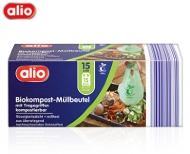 alio 15 Biokompost-Müllbeutel, 15 l