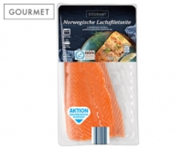 GOURMET Norwegische Lachsfiletseite