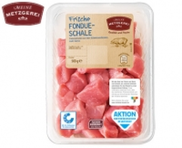 MEINE METZGEREI Frische Fondueschale vom Schwein