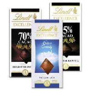 Lindt Excellence Tafelschokolade 1.95&nbsp;&euro;
