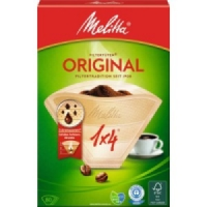 Melitta Filtertüten 1x4