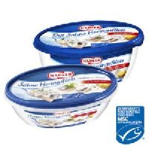 Nadler Heringsfilets in Sahne- oder Dillsauce 1.99&nbsp;&euro;