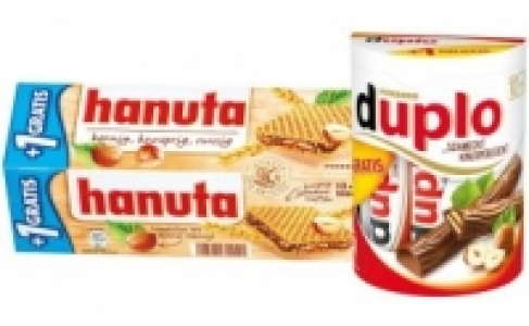 Hanuta oder Duplo 1.49&nbsp;&euro;