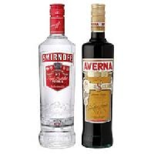 Smirnoff Vodka, Lime, Green Apple oder Averna Amaro 8.99&nbsp;&euro;