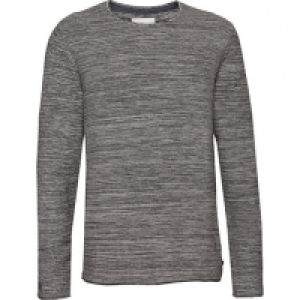 edc by Esprit Herren Rundhals-Pullover meliert