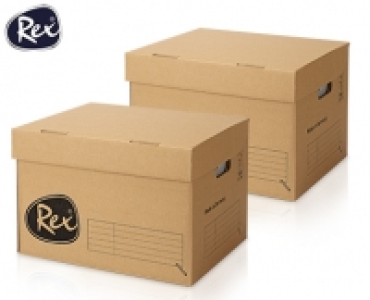 Rex®Archivkartons, 2 Stück
