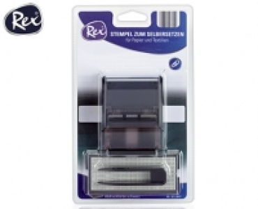 Rex®Stempel zum Selbersetzen
