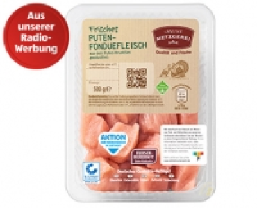 MEINE METZGEREI Puten-Fondue&shy;fleisch