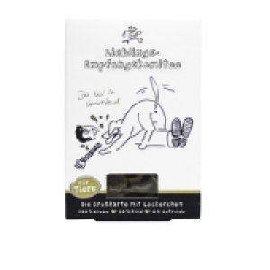 Lieblings Snack-Grußkarten für Hunde 45g, versch. Motive