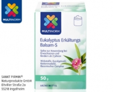 MULTINORM Eukalyptus Erk&auml;ltungs Balsam-S&sup2;