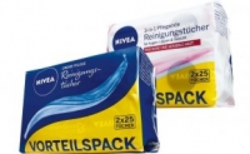 Nivea Reinigungstücher 2.99 €