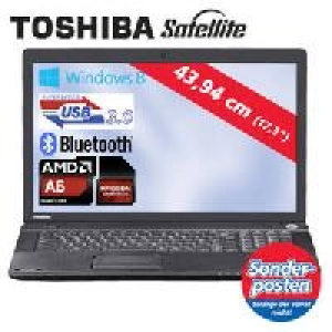 Notebook Satellite C70D-A mit AMD Quad-Core A6-5200 (4 x bis