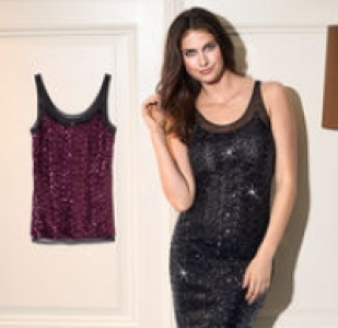 Damen-Top mit Pailletten 9.99&nbsp;&euro;