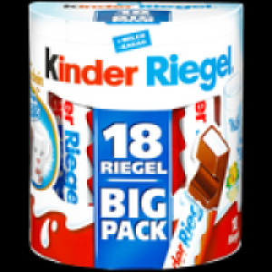 Ferrero Kinder Schokobons, Riegel oder Duplo