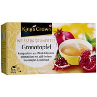 Rossmann Kings Crown Weisser < Grüner Tee Granatapfel