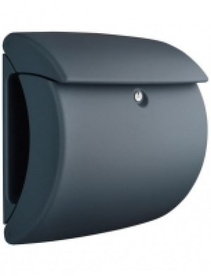 Briefkasten Briefkasten in Matt-Optik, Pearl 886 GR, Granit