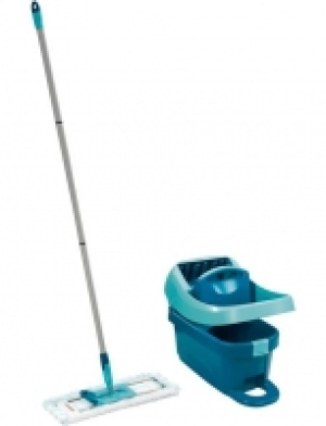 Wischtuchpresse Profi mit Rollen und Bodenwischer, 2er Set