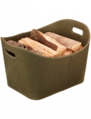 Holzkorb Filz-Holztrage
