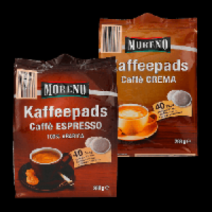 Aldi Nord Moreno Kaffeepads