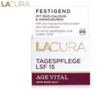 Aldi Süd  LACURA Gesichtspflege AGE VITAL