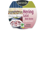 Ebl Naturkost Bio Verde Heringssalat mit Rote Beete in Joghurt-Sauce