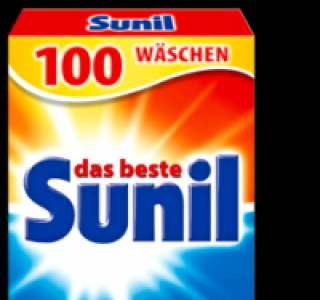 SUNIL Waschmittelpulver 9.95 €
