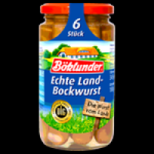B&ouml;klunder Echte Land-Bockwurst 1.00&nbsp;&euro;