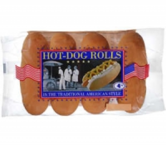 Hot Dog Rolls 0.59&nbsp;&euro;