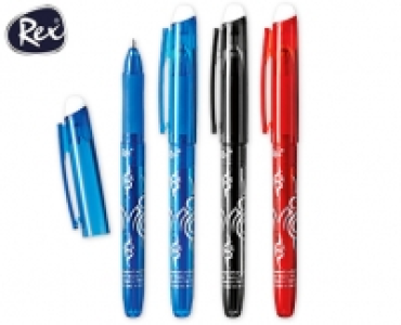 Rex®Radierbarer Tintenroller, 4 Stück oder Nachfüllpack, 6 Stück