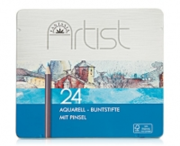 Aquarell Buntstifte, 24 Stück