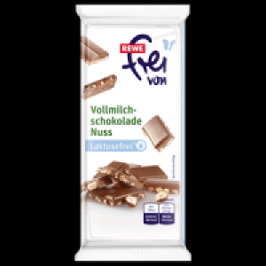 REWE frei von Schokolade Laktose- und Glutenfrei