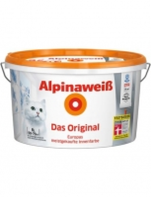Innenfarbe Das Original, Alpinawei&szlig; 8L mit 5 Hagebaumarkt Einkaufsguts