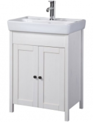 Waschtisch »Sylt«, Landhaus, Breite 56 cm, (2-tlg.)