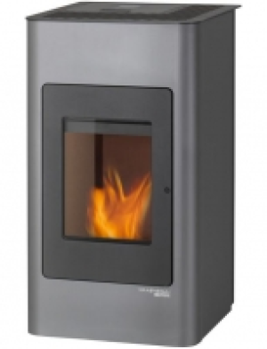 Pelletofen &raquo;Pelletto 1.17 &laquo;, Stahl 8 kW, ext. Luftzufuhr, 17 L Tank