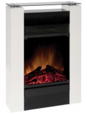 Elektrisches Kaminfeuer &raquo;Gisella&laquo;, schwarz, mit Fernbedienung