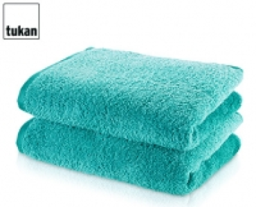 tukan Frottier-Handt&uuml;cher Color, 2 St&uuml;ck