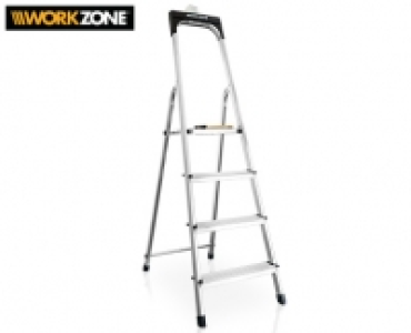 WORKZONE®Haushaltsleiter, 4-stufig 24.99 €