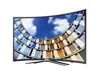 Real  Samsung Curved Full HD LED TV, 138 cm (55 Zoll), UE55M6399, Triple Tun