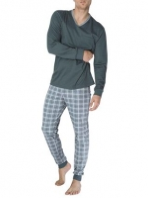 Calida B&uuml;ndchenpyjama, cinder grey, grau