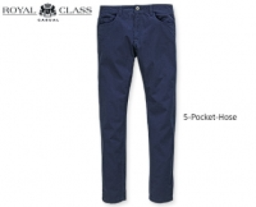 Aldi Süd  ROYAL CLASS CASUAL Chino-Hose bzw. 5-Pocket