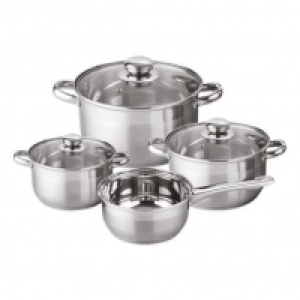 Topfset - chrom - Edelstahl - rostfrei - 7-teilig 24.99 €