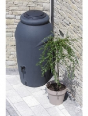 Regentonne &raquo;Aquacan baby&laquo;, BxTxH: 56x56x113 cm, anthrazit